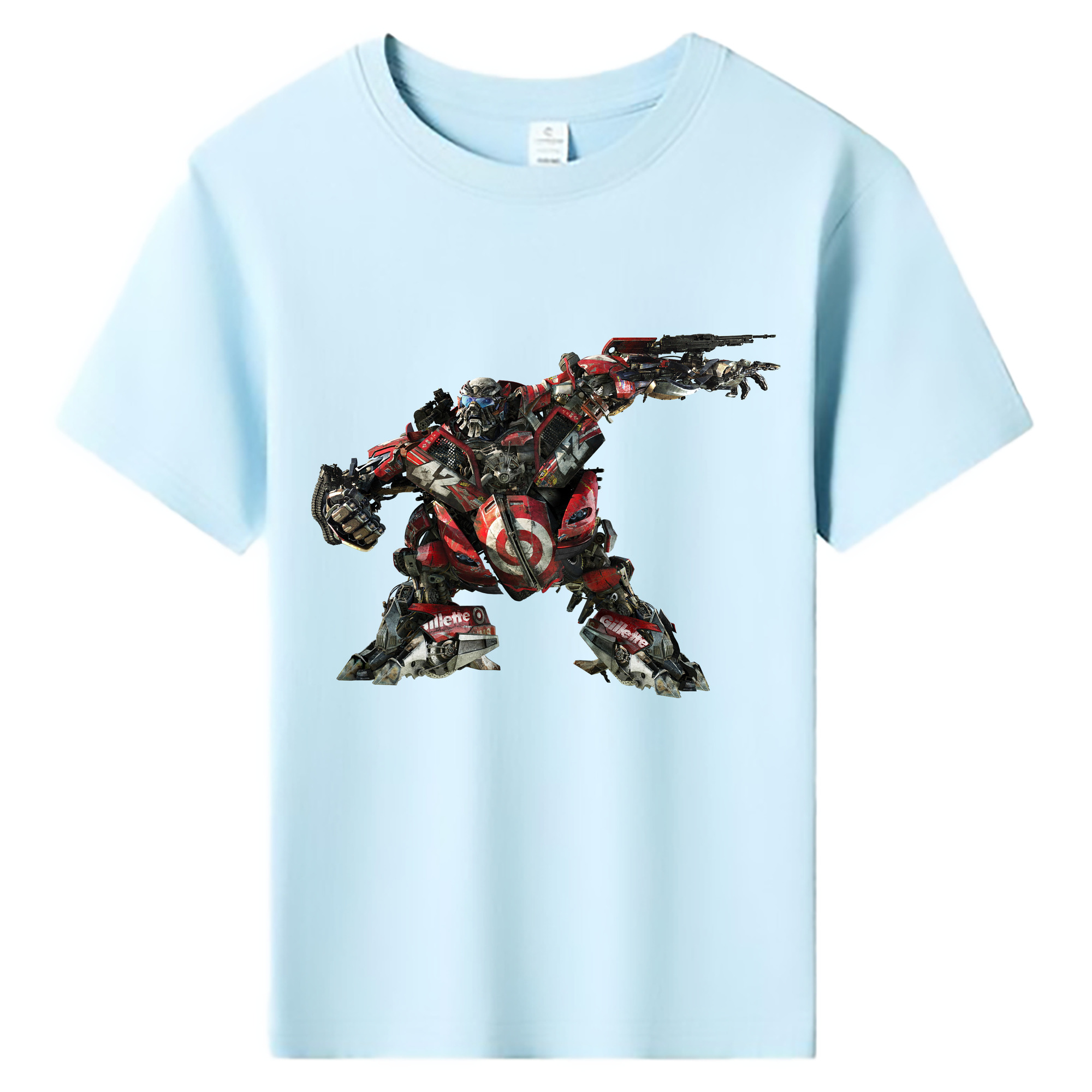 （画像用）  綿100％キッズTシャツ（フロントプリント）
